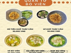 Quán Tư Bò Viên Nổi Tiếng Sài Gòn